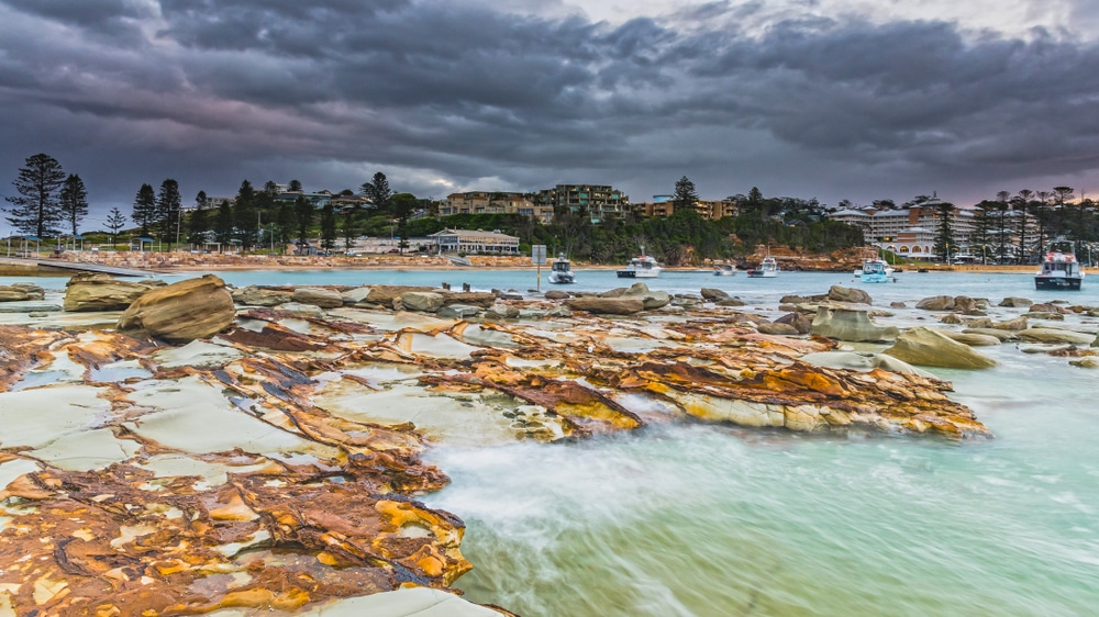 Cloudy Sunrise Seascape Capturing The Sunrise From The Haven — Professional Plumbing Services in Sydney, NSW