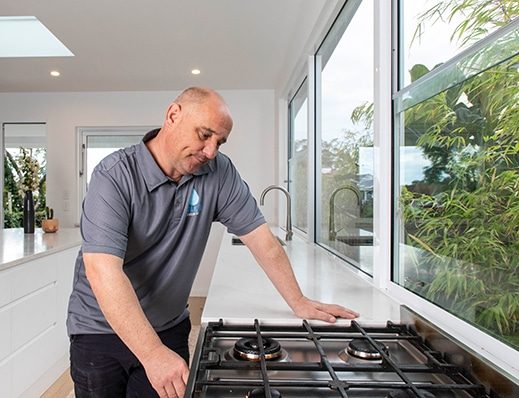 A Plumber Fixing the Gas Stove in Sydney, NSW